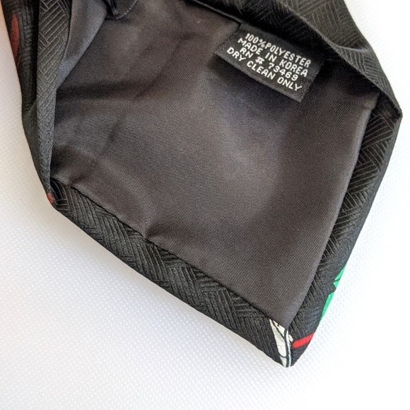 VTG LOONEY TUNES Tie Bugs Bunny Daffy Duck Tasmanian Devil Marvin the Martian - Picture 3 of 6